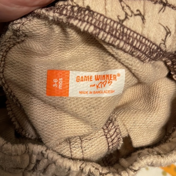 Set of 3 shorts.Jumping bean camo 3M, carter 3M and game winner for kids 3-6M - Picture 5 of 7